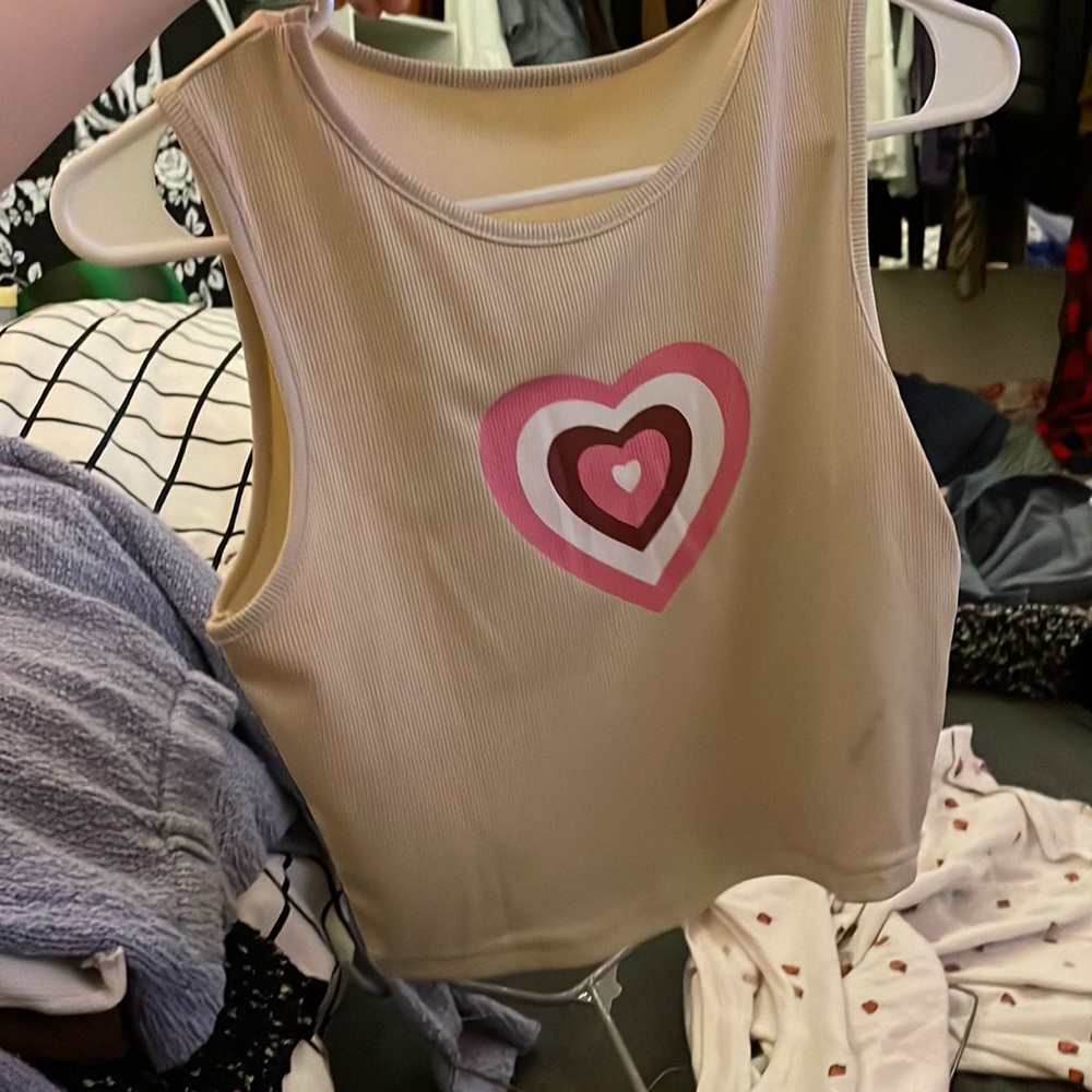 Heart shirt//not cropped